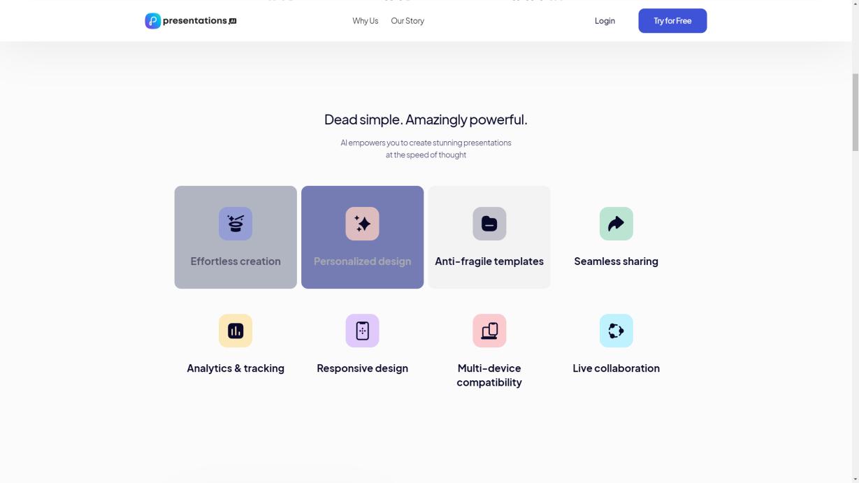 Presentations.AI 界面截图