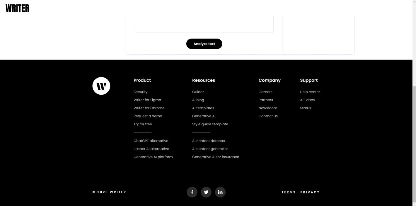 AI Content Detector 界面截图