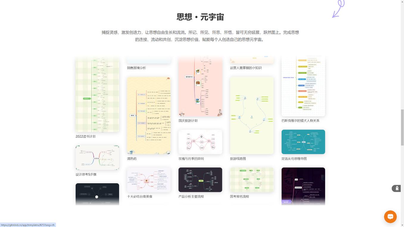 GitMind · 思乎 界面截图