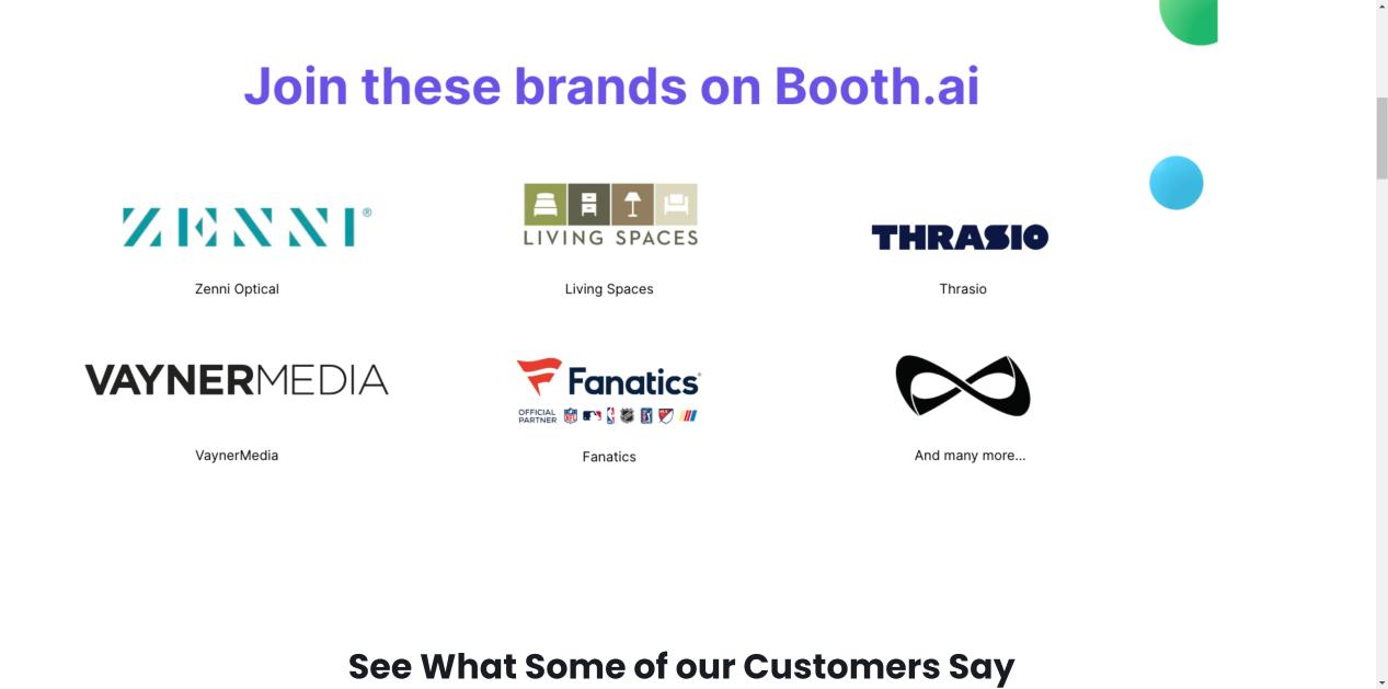 Booth.ai 界面截图