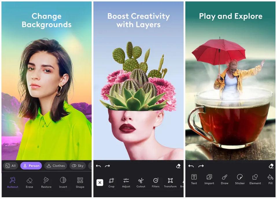 Photoleap 界面截图