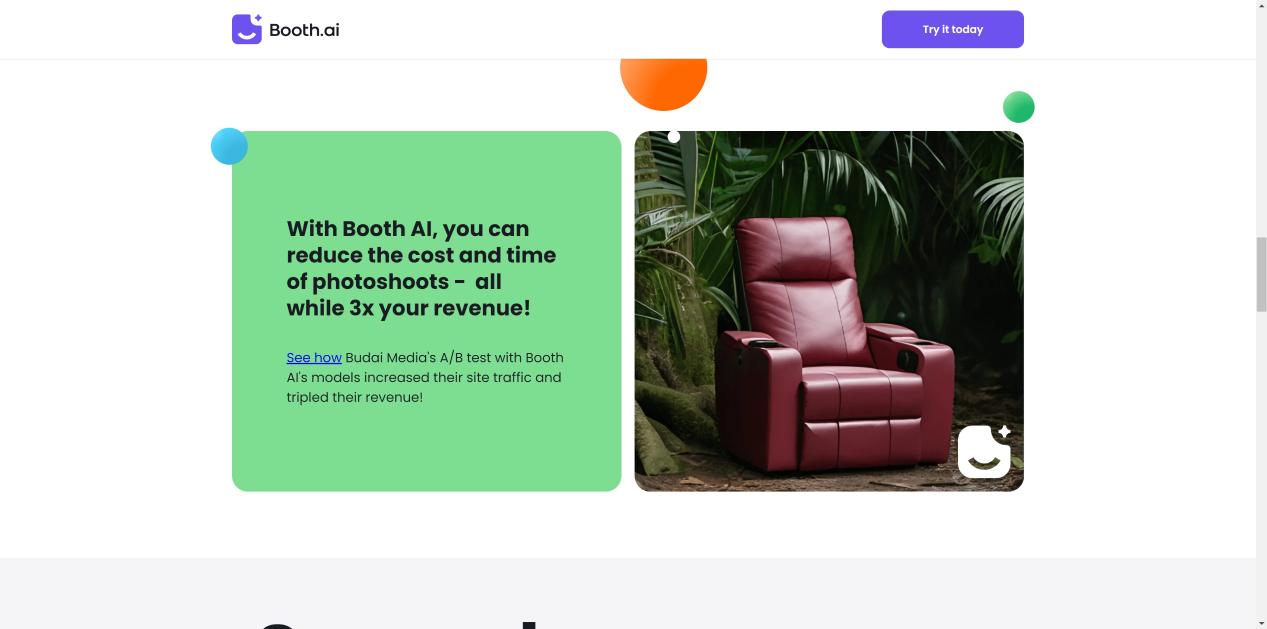 Booth.ai 界面截图