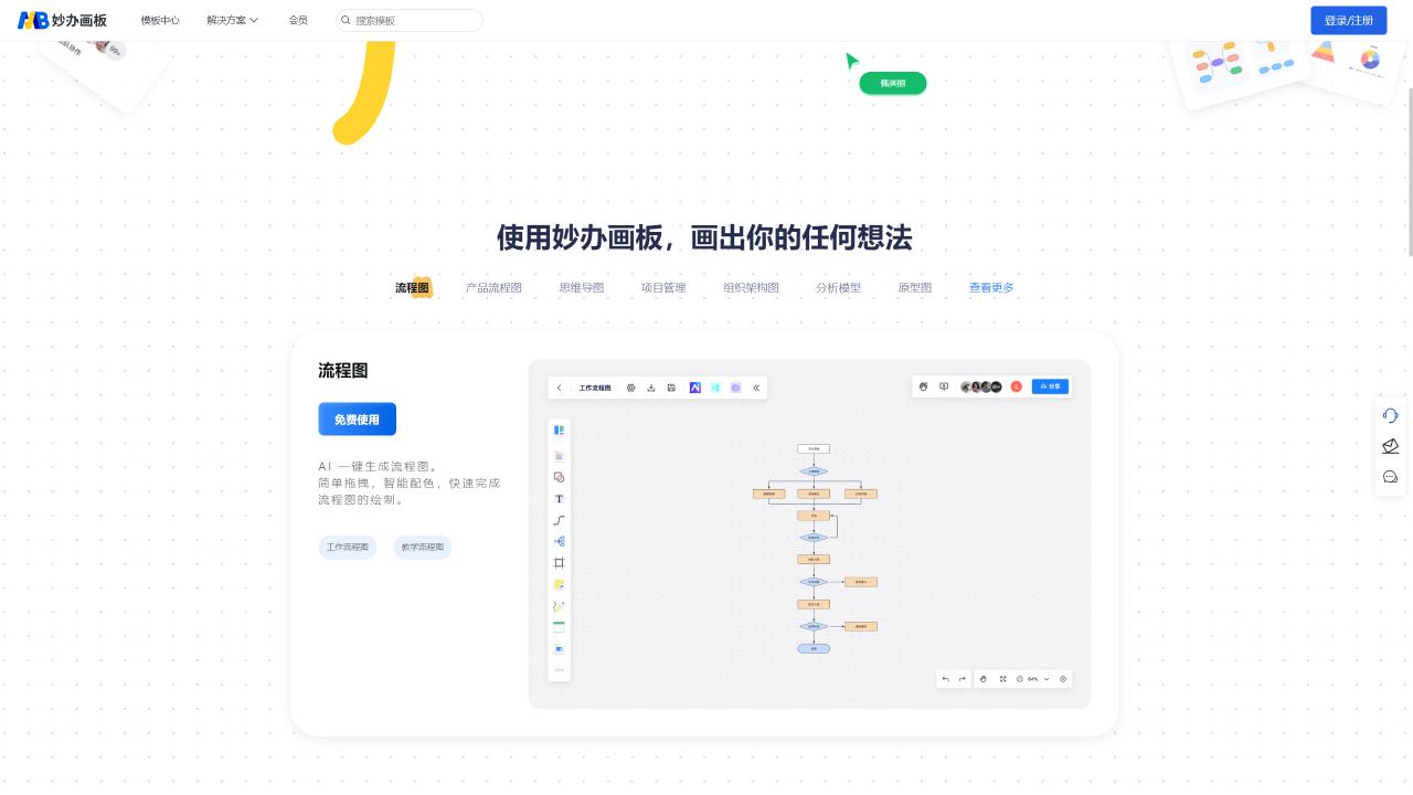 妙办画板 界面截图