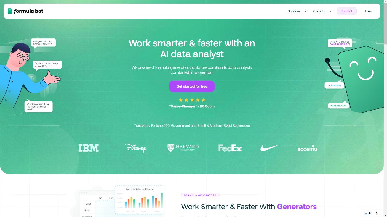 ExcelFormulabot 界面截图