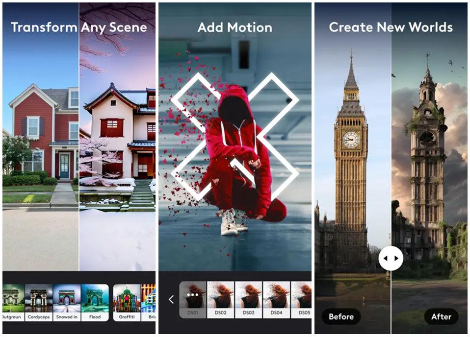 Photoleap 界面截图