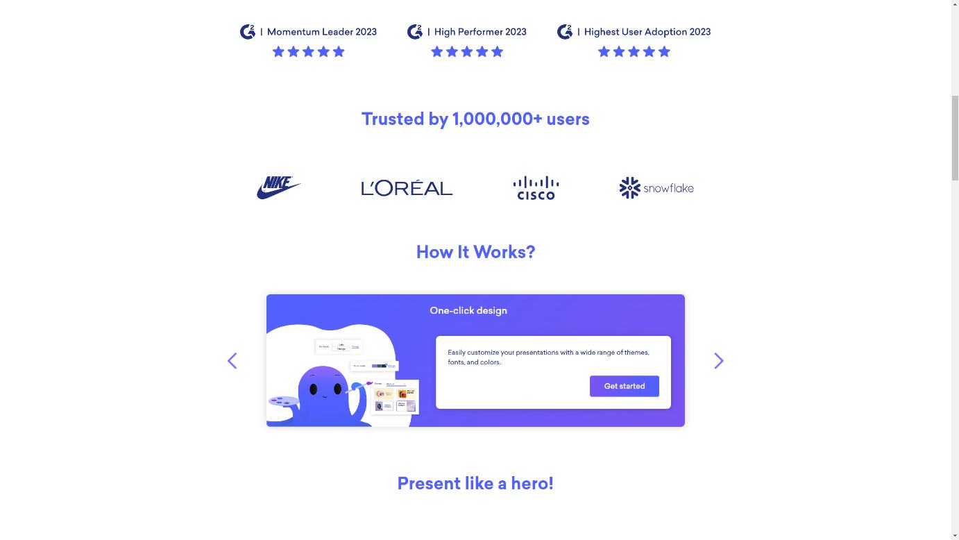 Decktopus AI 界面截图