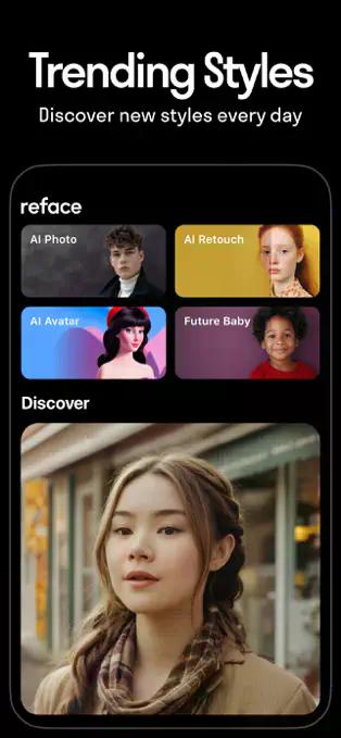 Reface 界面截图