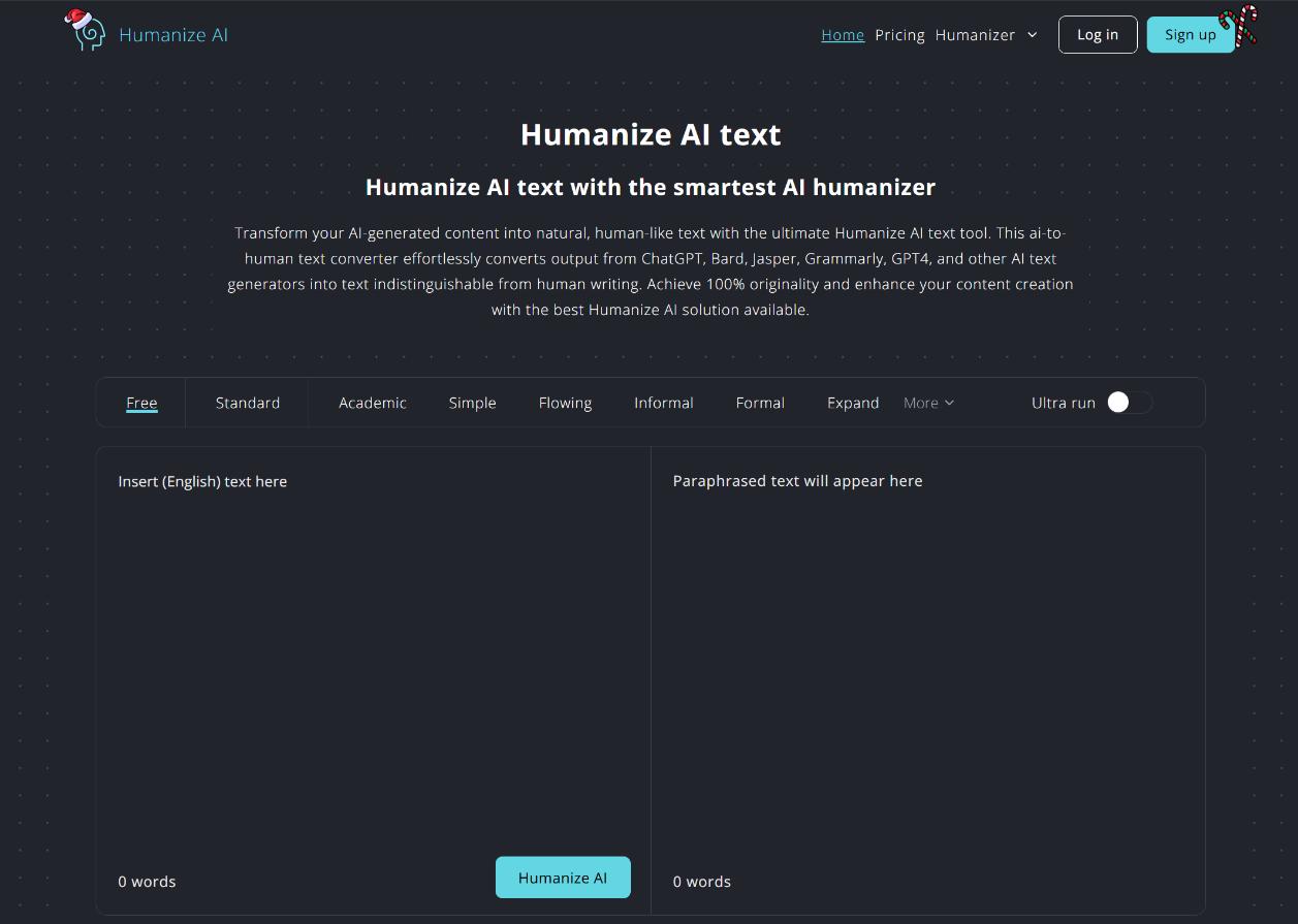 Humanize AI Pro 界面截图
