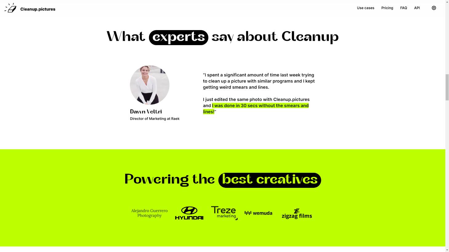 Cleanup.pictures 界面截图